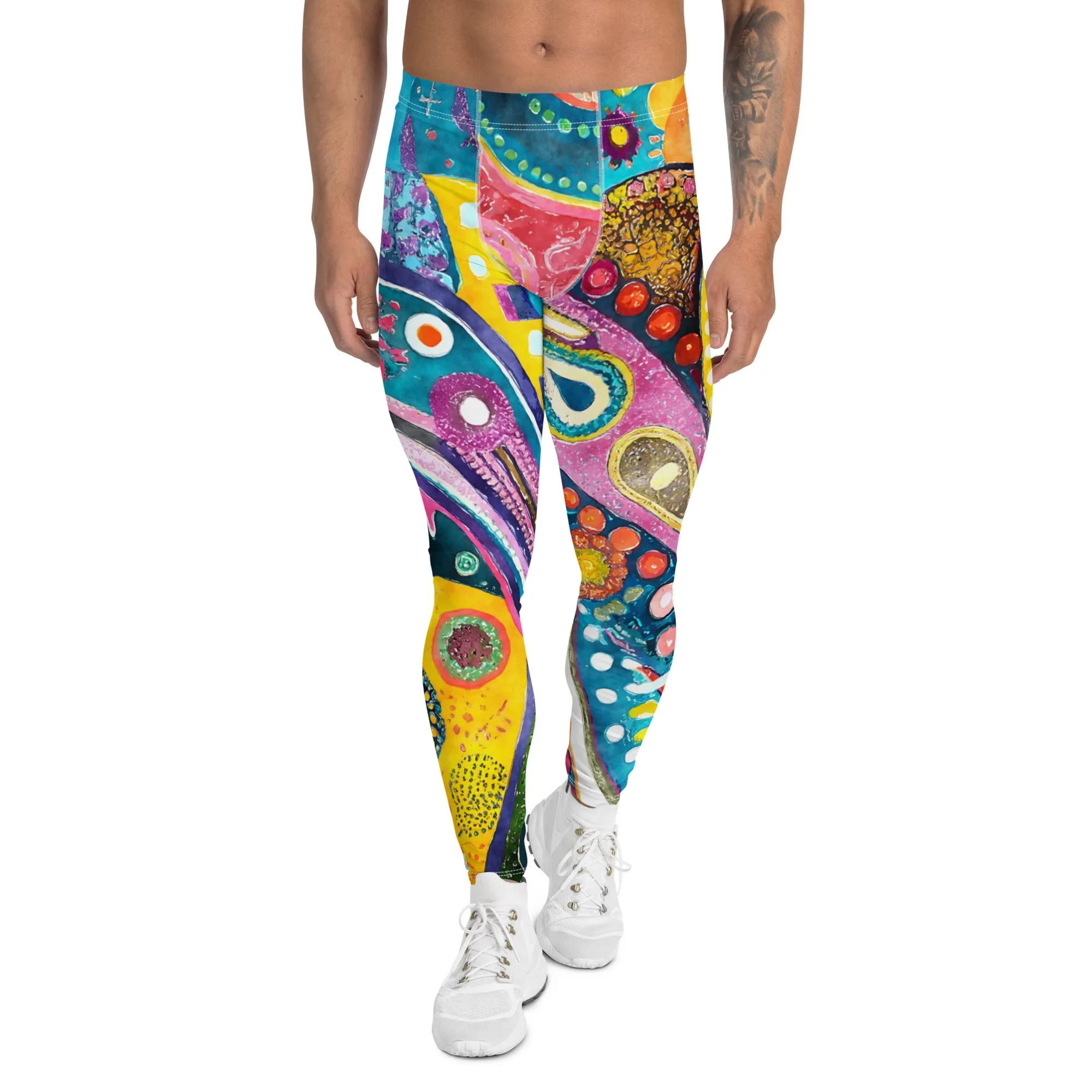 Abstract Expression Men’s Leggings