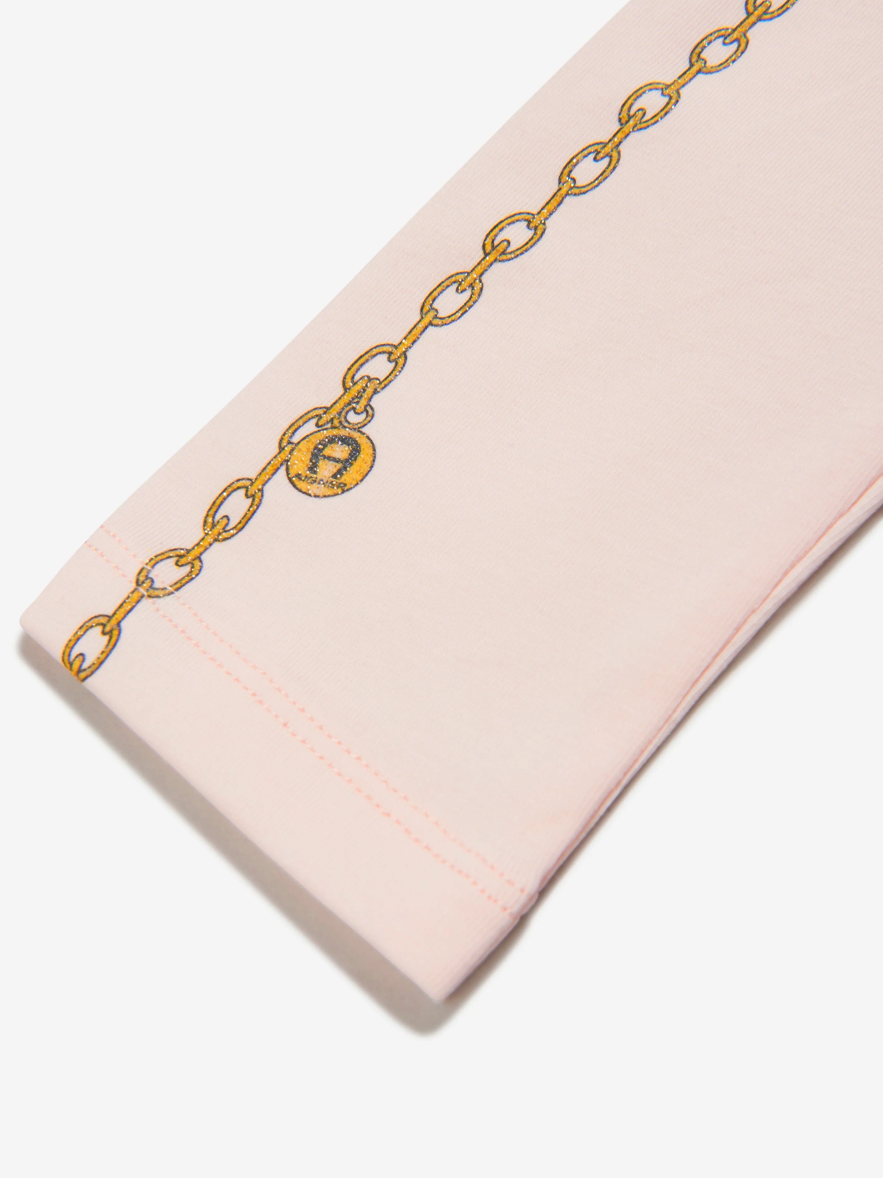 Aigner Baby Girls Cotton Logo Leggings