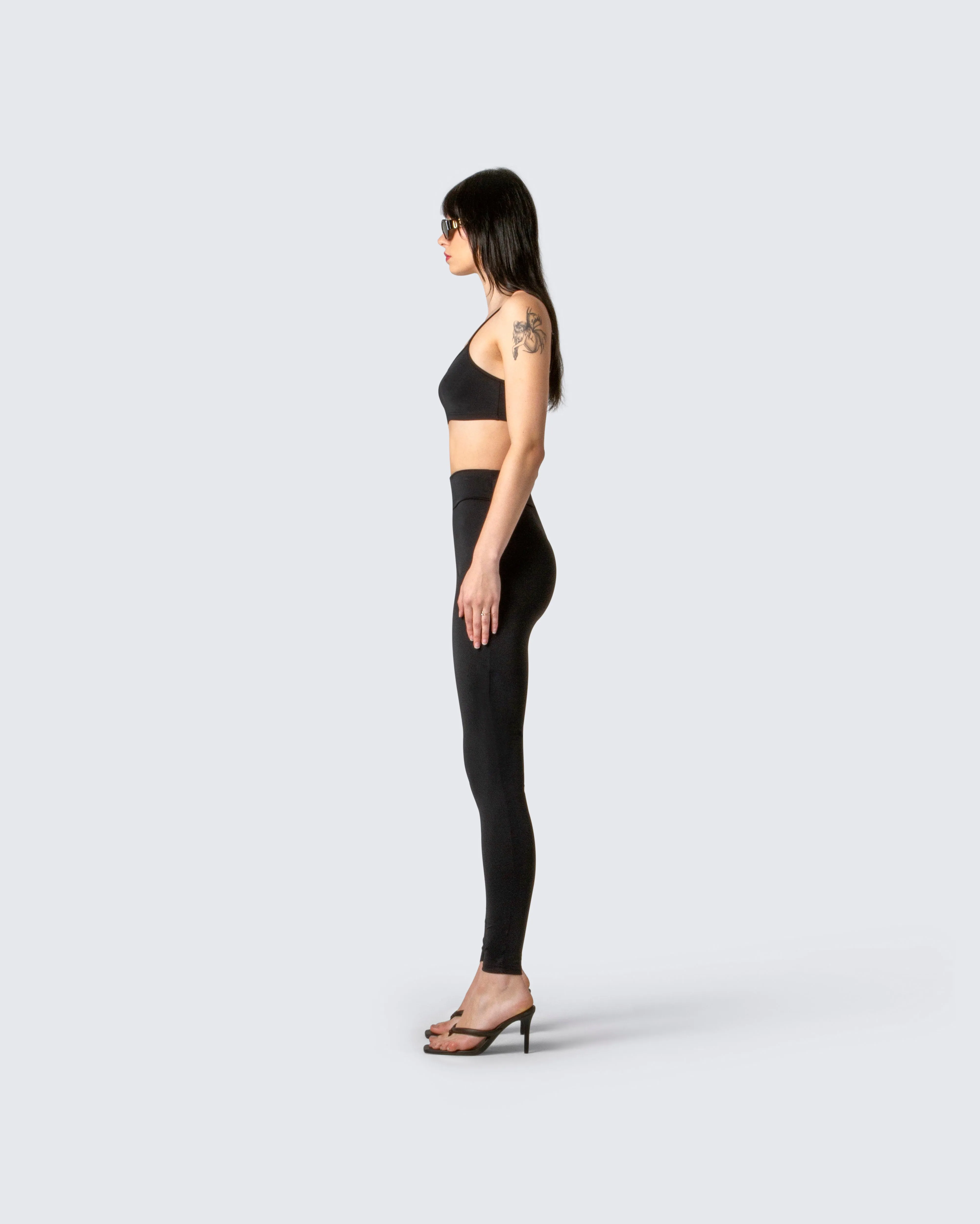 Allison Black Jersey Legging