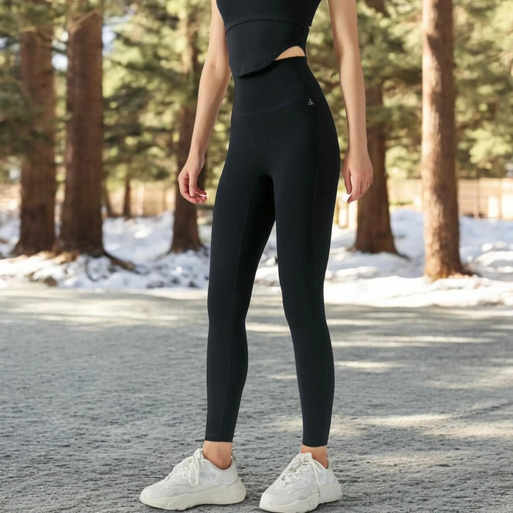 Anna-Kaci Women's High Waist Ribbed Texture Seamless Leggings