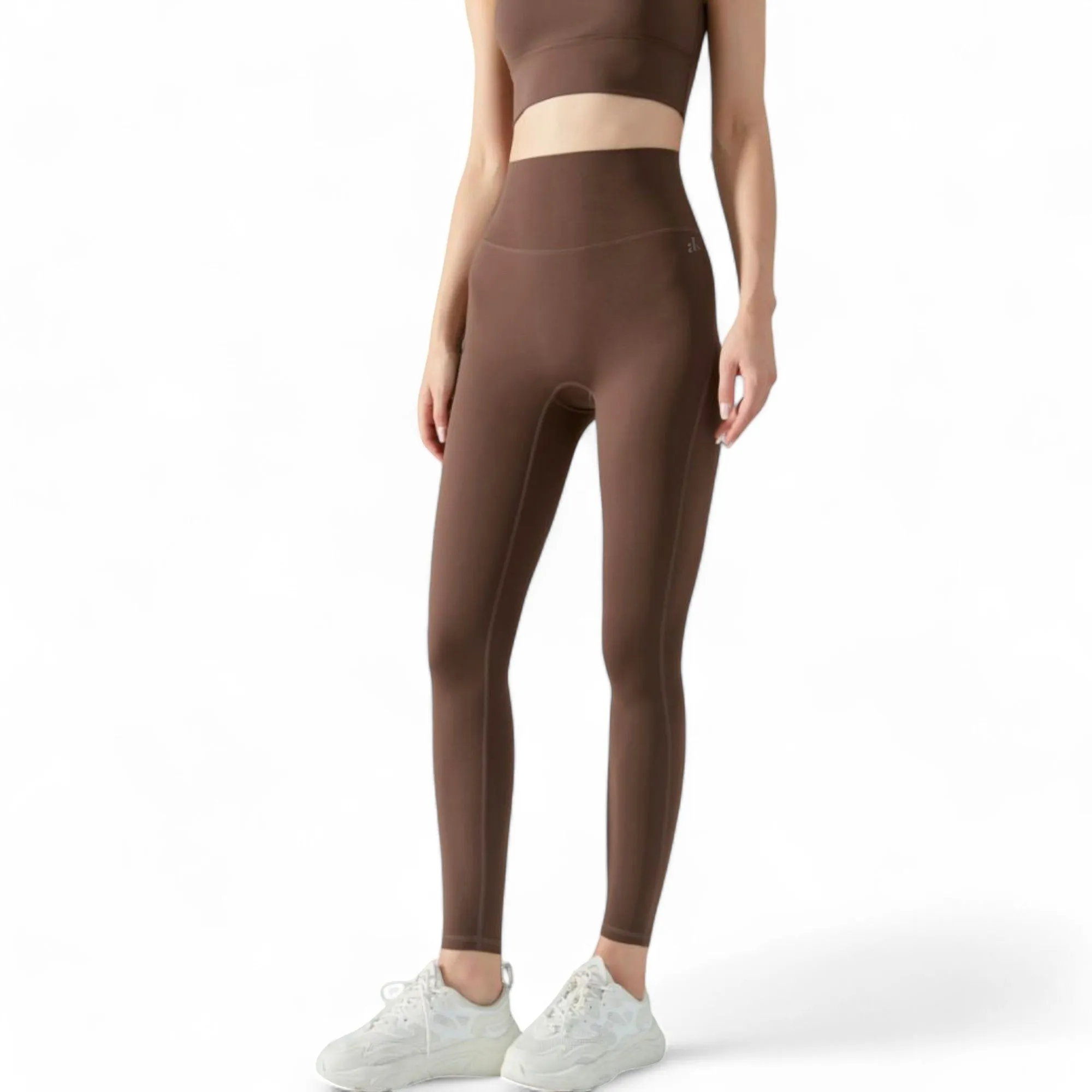 Anna-Kaci Women's High Waist Ribbed Texture Seamless Leggings