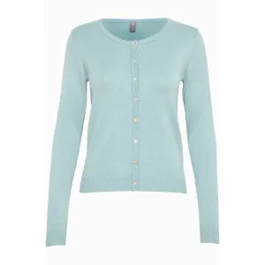 Annemarie Knit Cardigan Tourmaline Melange
