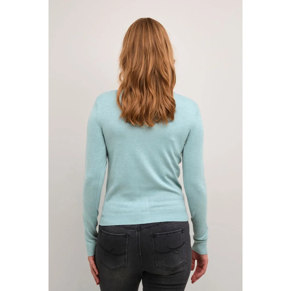 Annemarie Knit Cardigan Tourmaline Melange