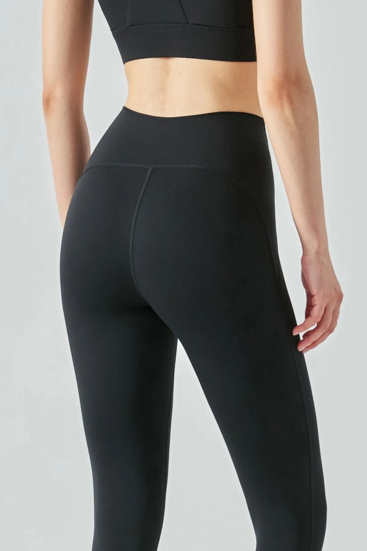 Anti Rolling-Up Yoga Leggings