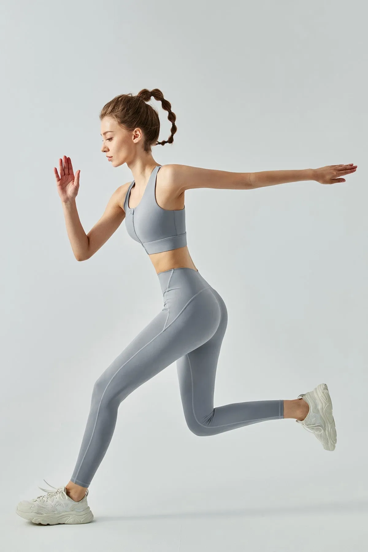 Anti Rolling-Up Yoga Leggings