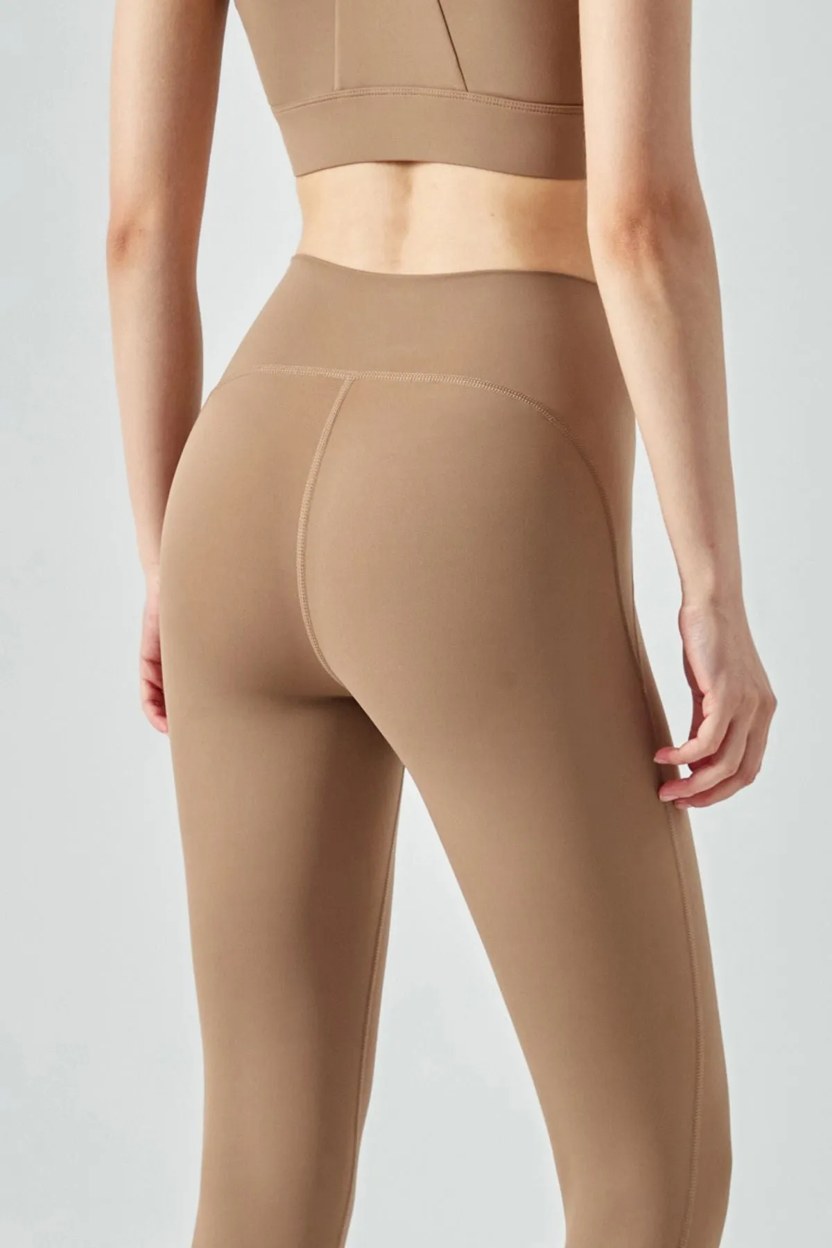 Anti Rolling-Up Yoga Leggings
