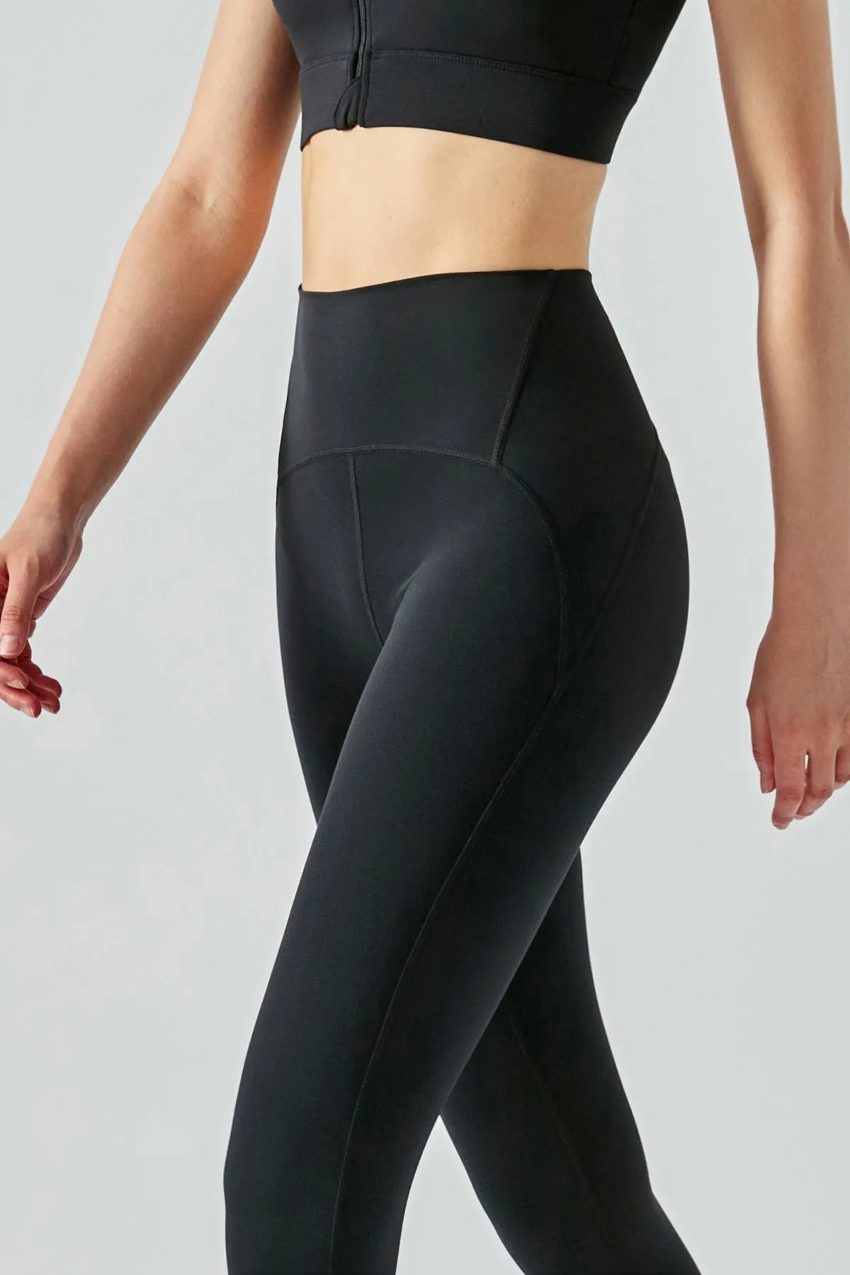 Anti Rolling-Up Yoga Leggings