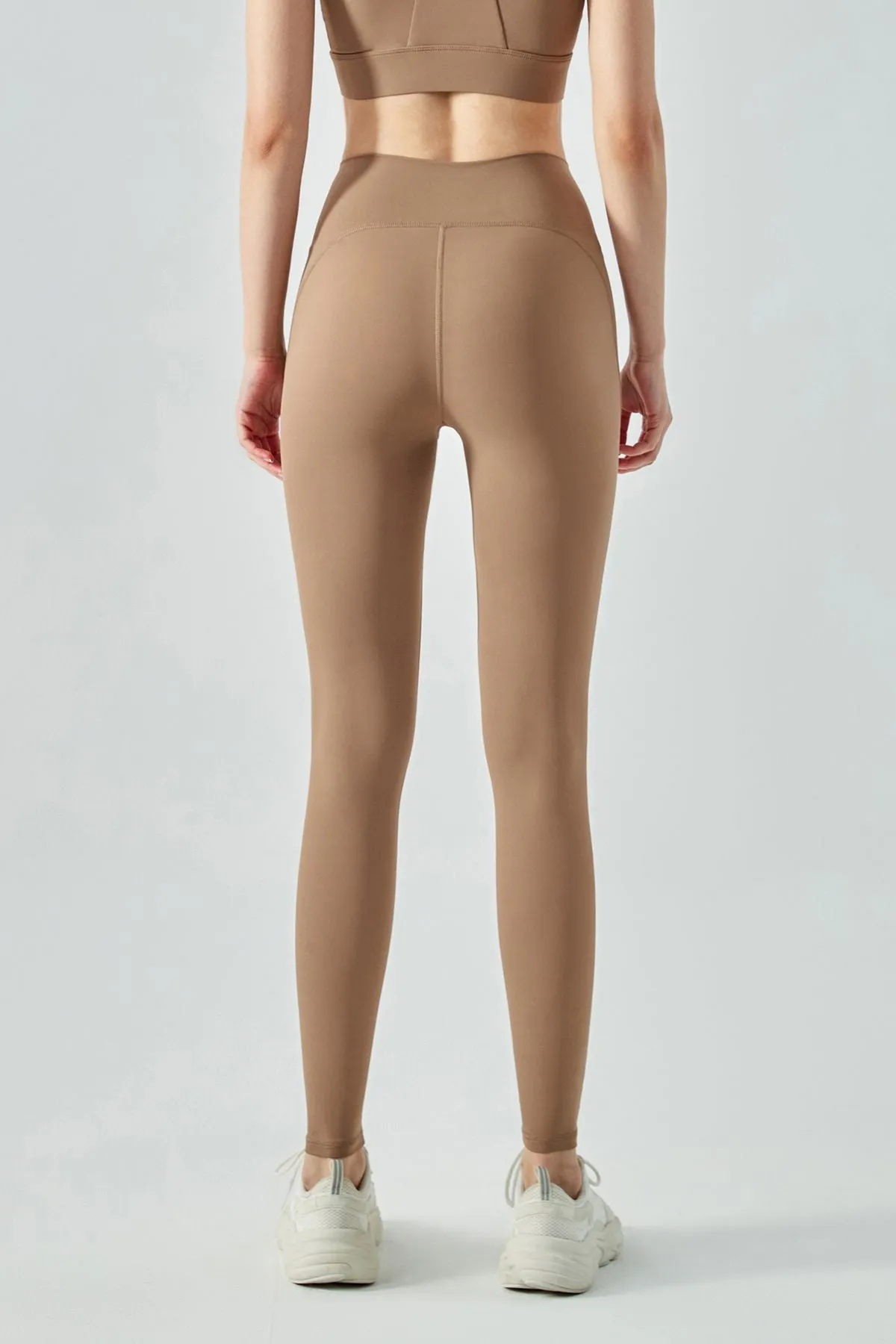 Anti Rolling-Up Yoga Leggings