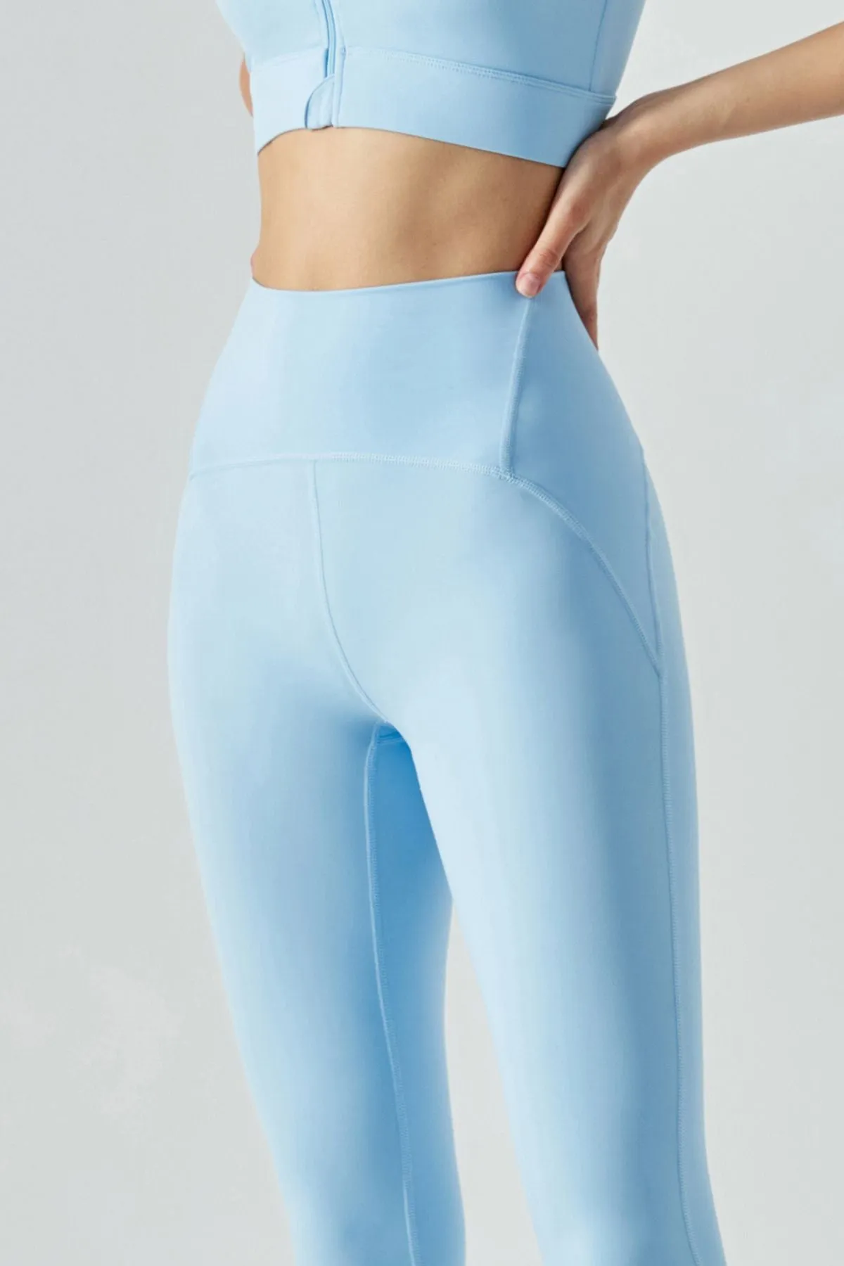 Anti Rolling-Up Yoga Leggings
