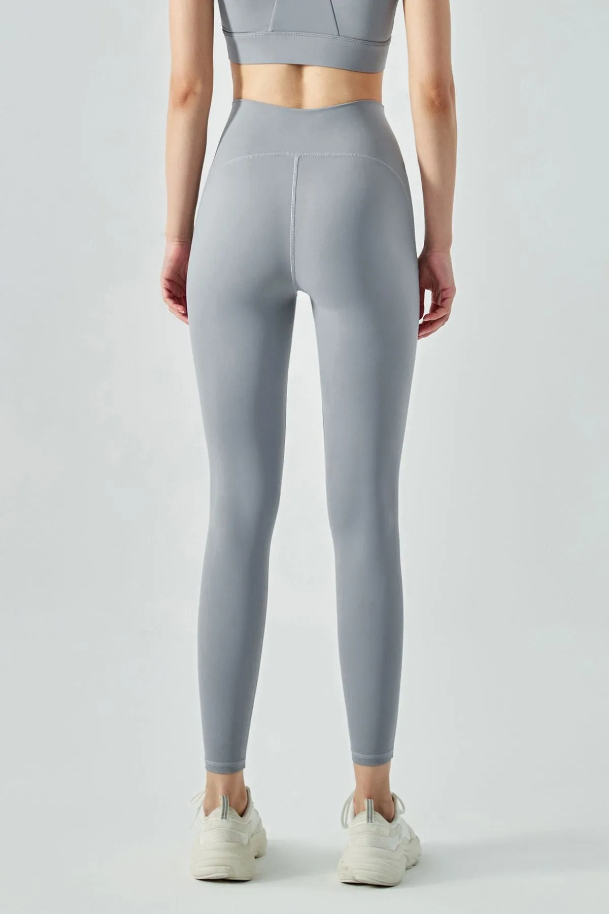 Anti Rolling-Up Yoga Leggings