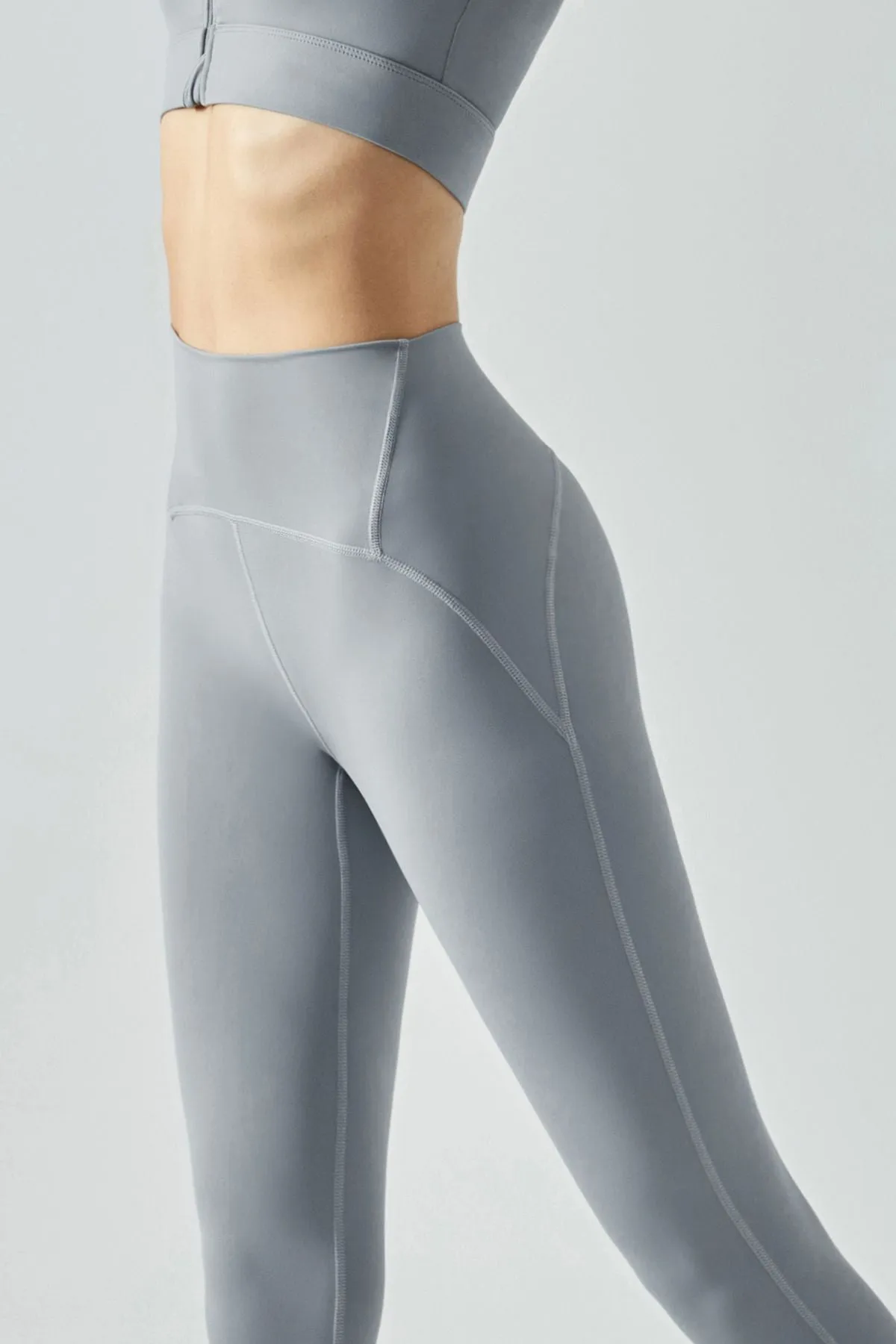 Anti Rolling-Up Yoga Leggings