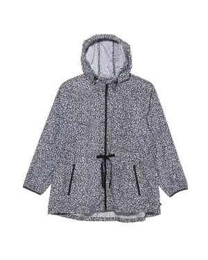 Apple Packable Jacket | Black / White