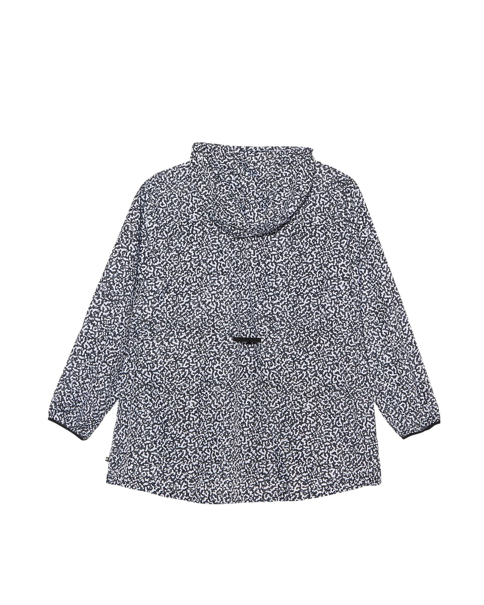 Apple Packable Jacket | Black / White