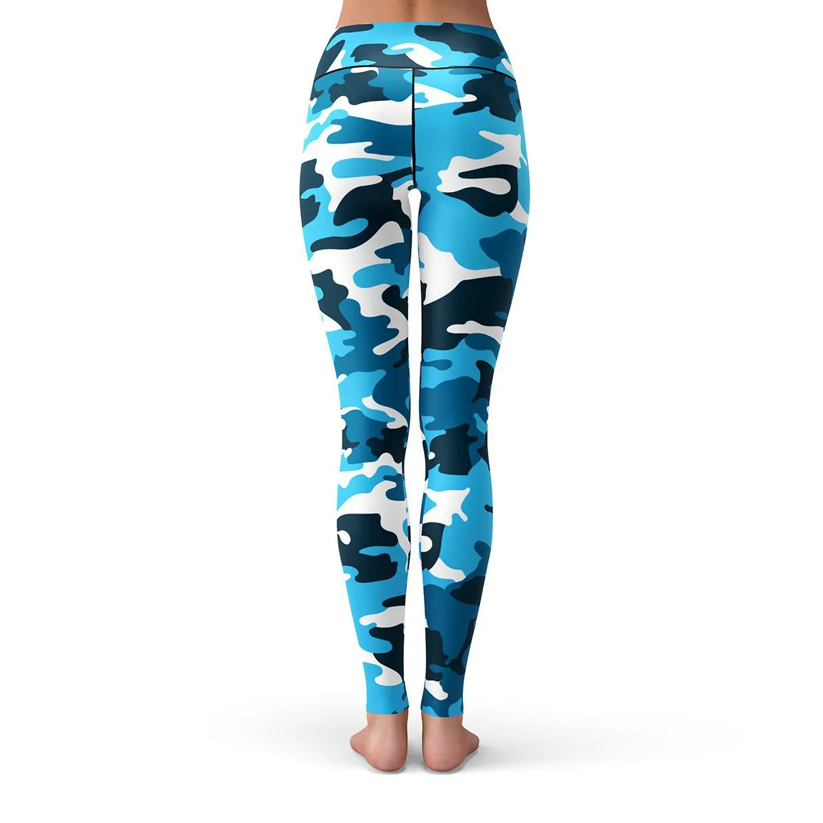 Aqua Camo Leggings