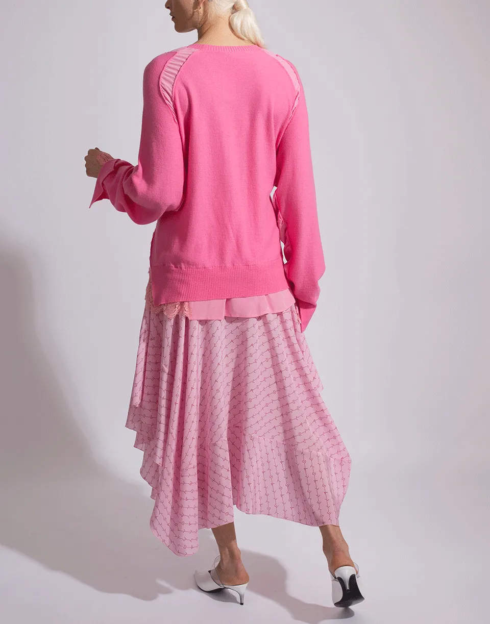 Asymmetrical Layered Poppy Skirt