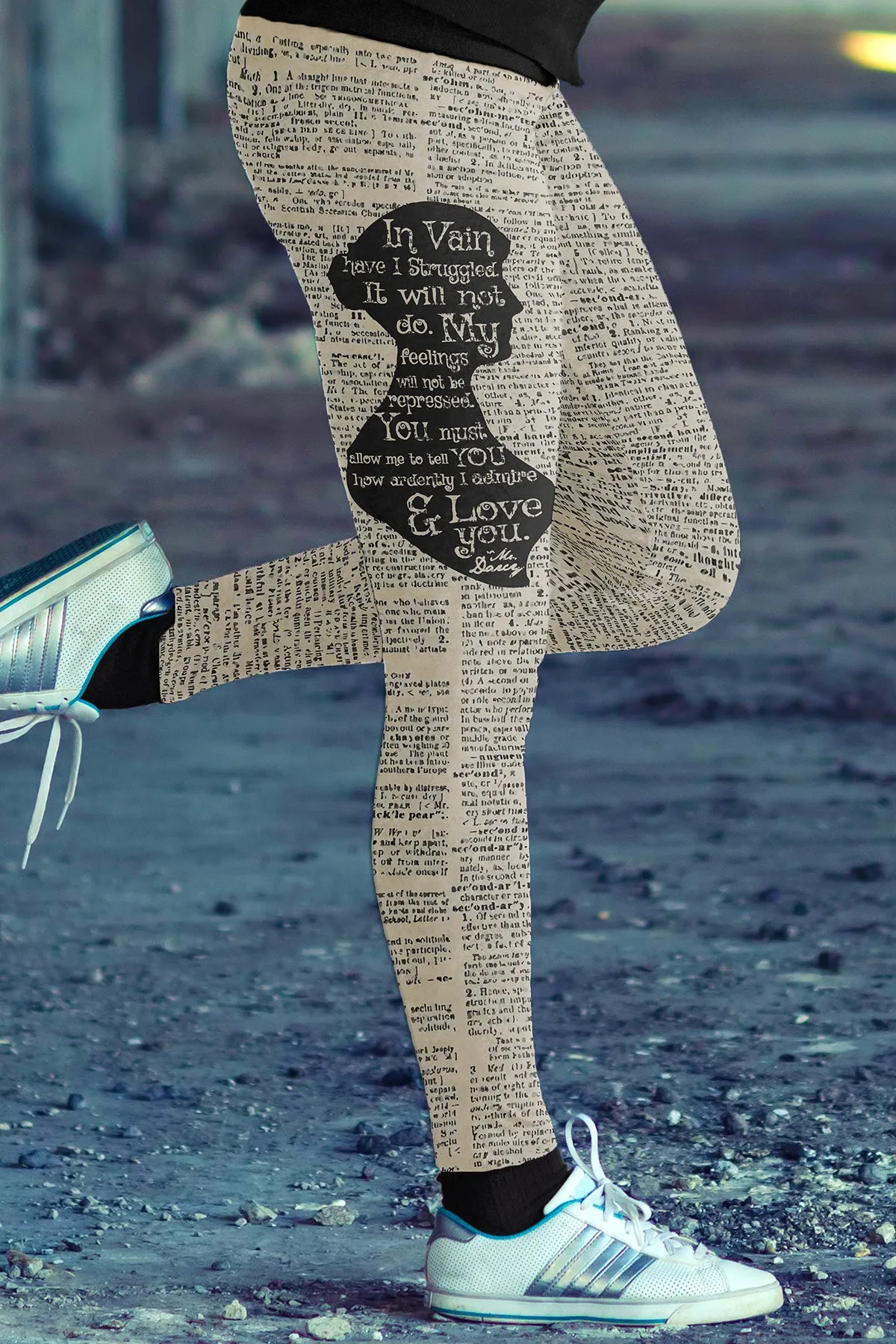 Austen Dictionary Leggings