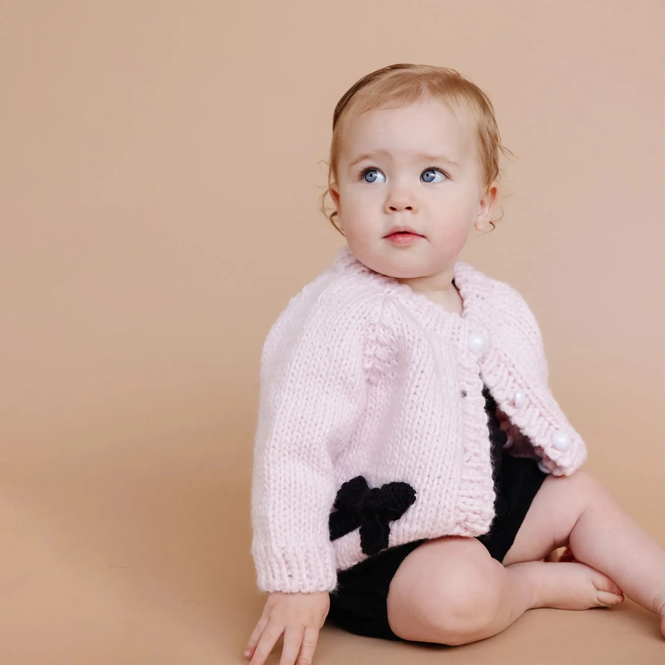 Baby & Toddler Bow Sweater Cardigan