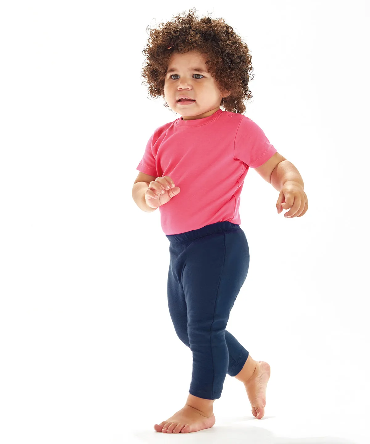 Baby leggings | Heather Grey Melange