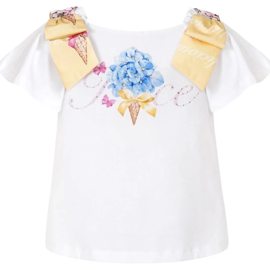 BALLOON CHIC - Ice Cream Leggings Set - Yellow