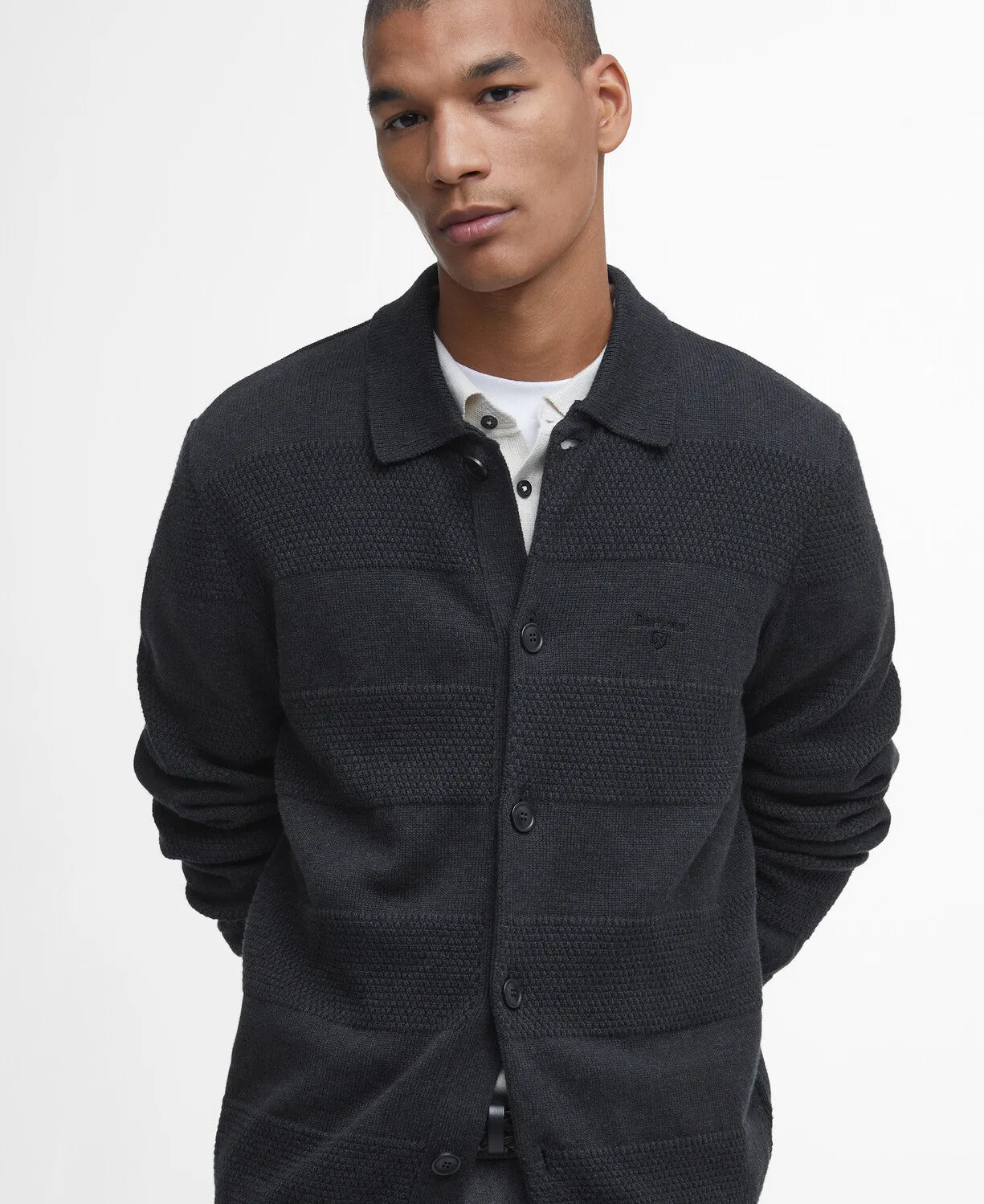Barbour Filley Cardigan BK52 Black