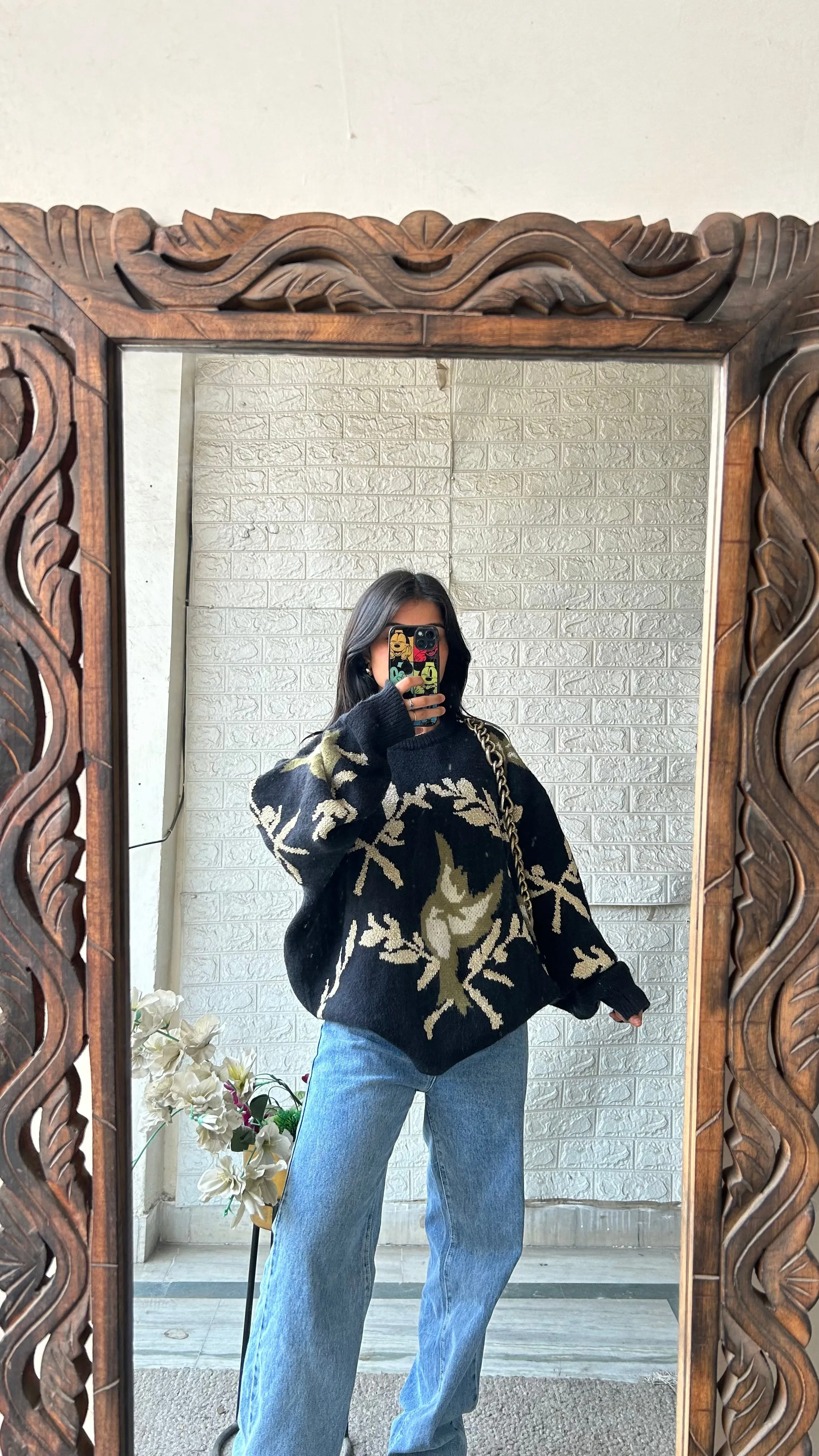 Beautiful work sweater L-2XL