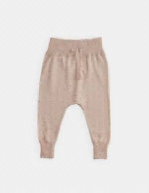 BELLE ENFANT ~ Pointelle Cotton Footless Legginngs