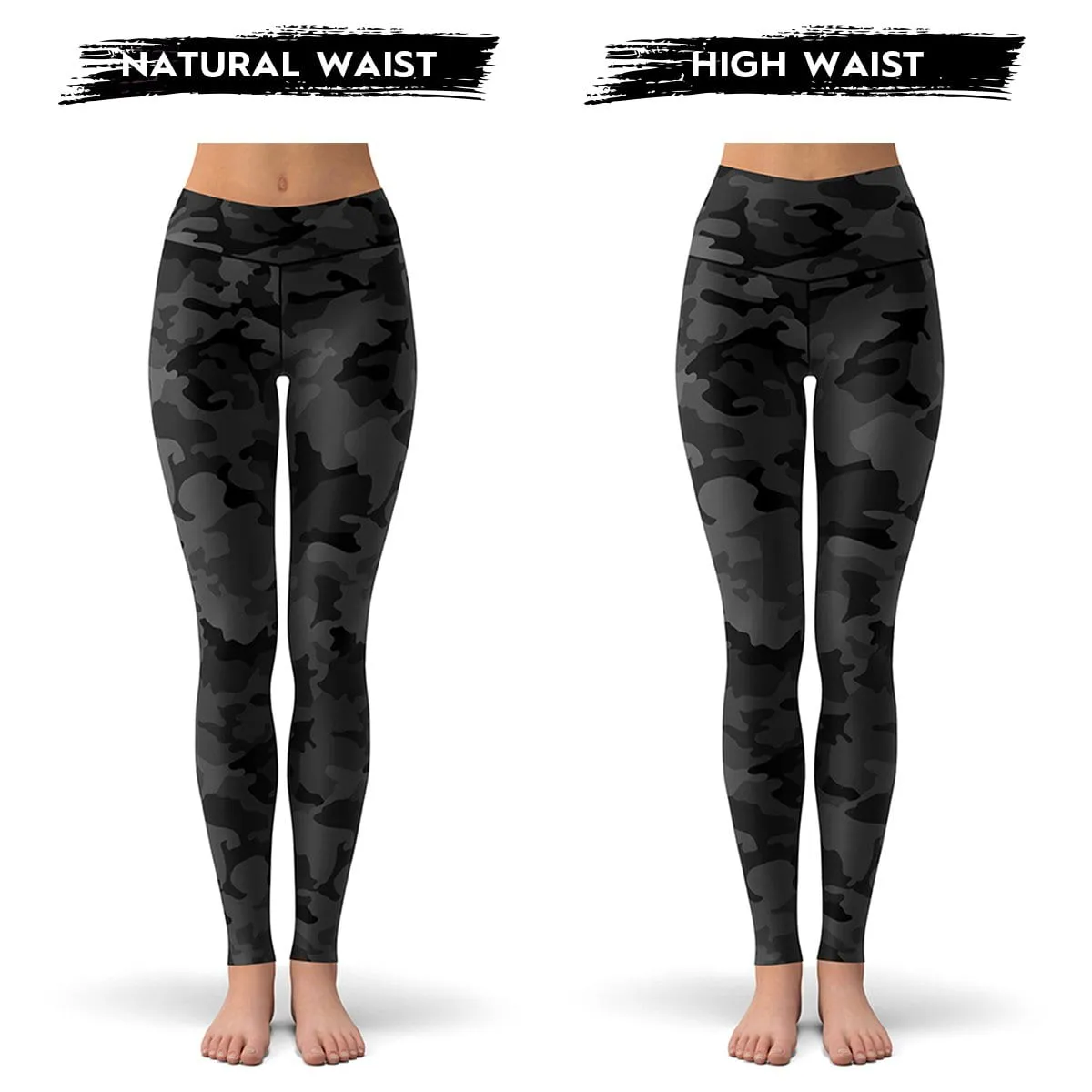 Black Camo Leggings