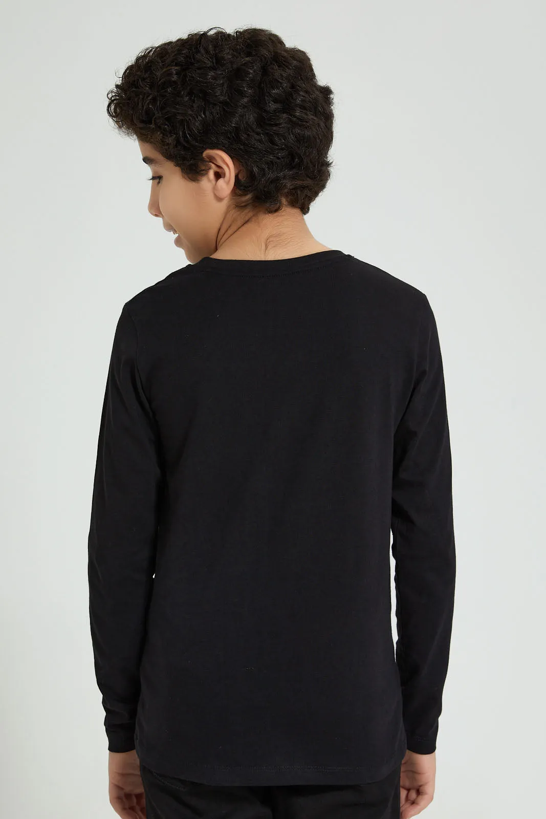 Black Cheetah Long Sleeve T-Shirt