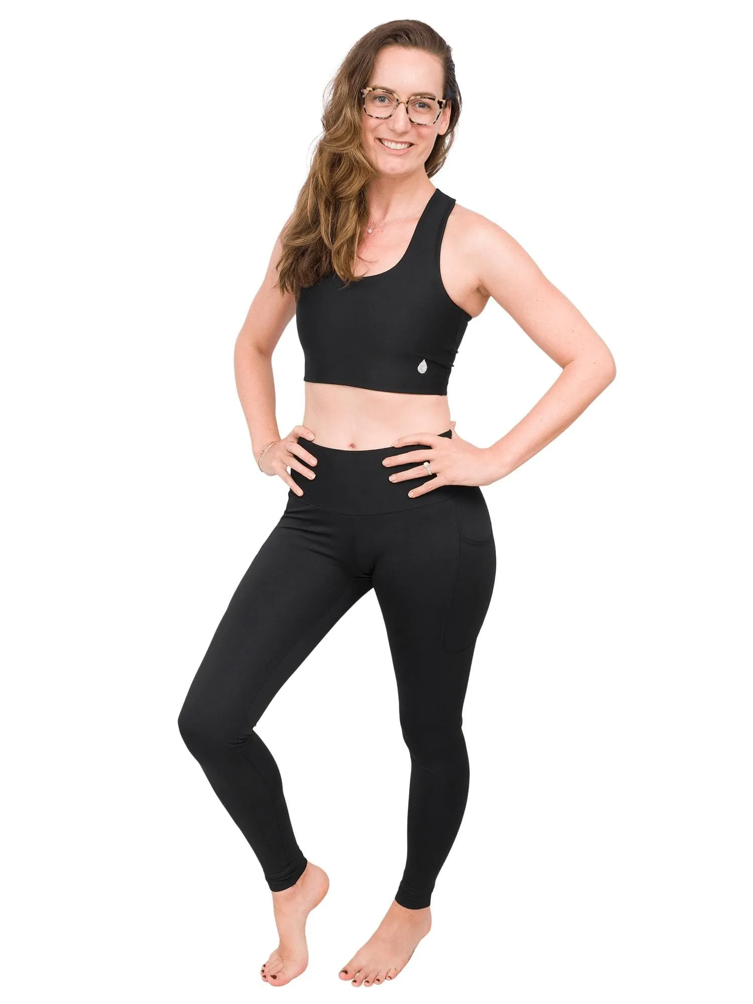 Black Circularity Leggings