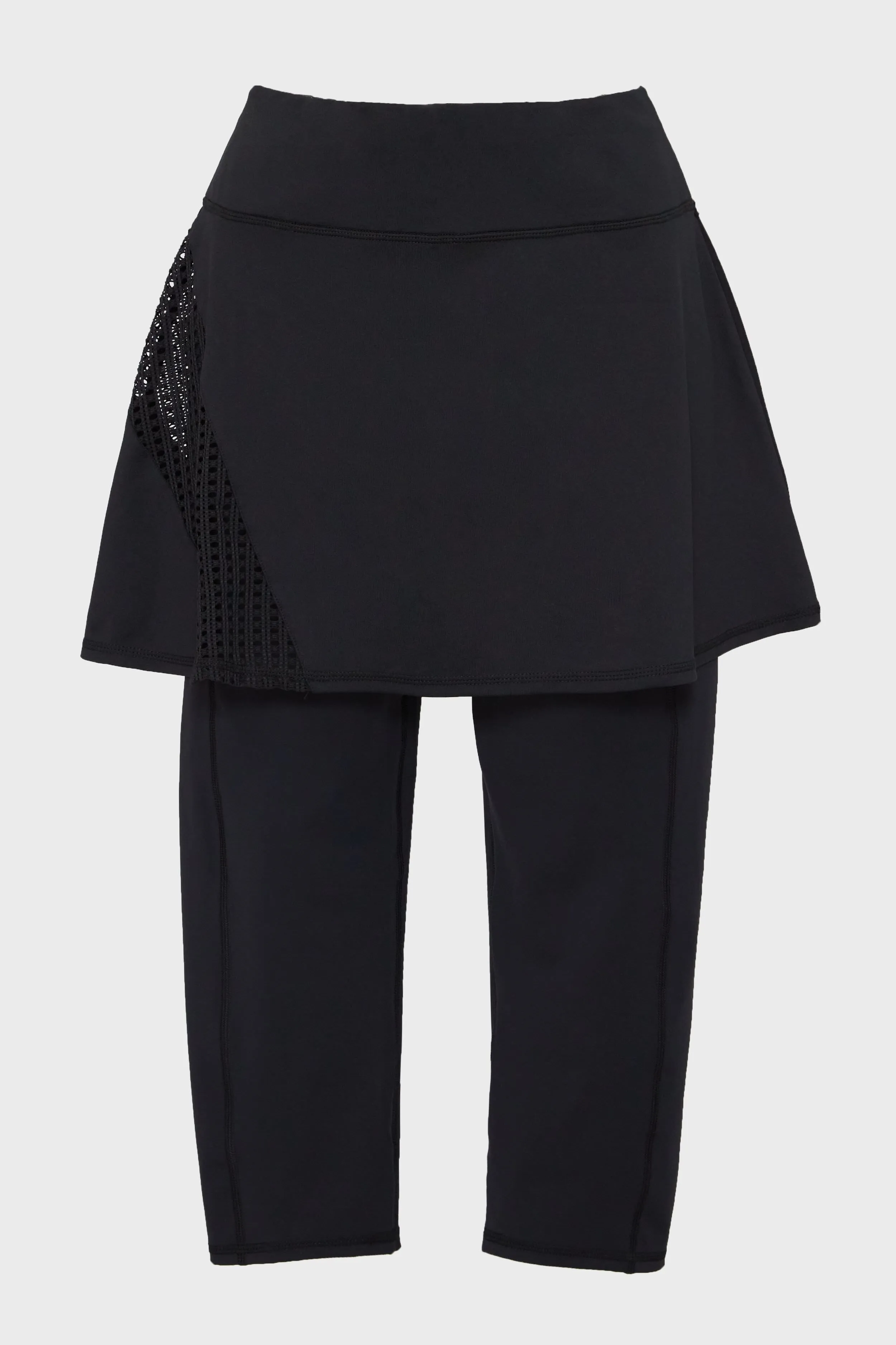 Black Jesse Skirted Capri