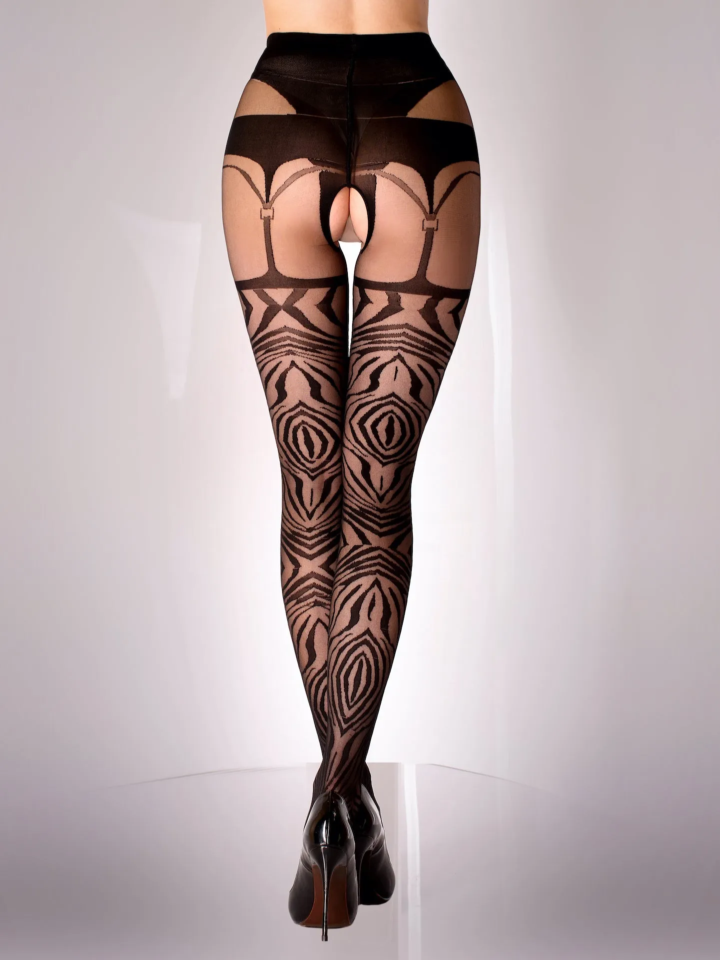 Black Secret BS122 Open tights