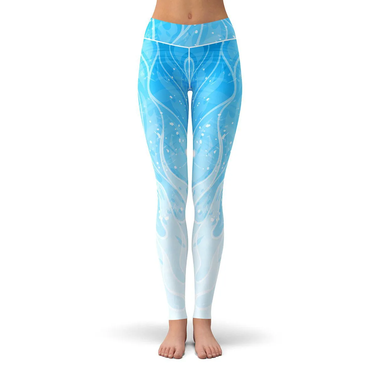 Blue Blaze Leggings