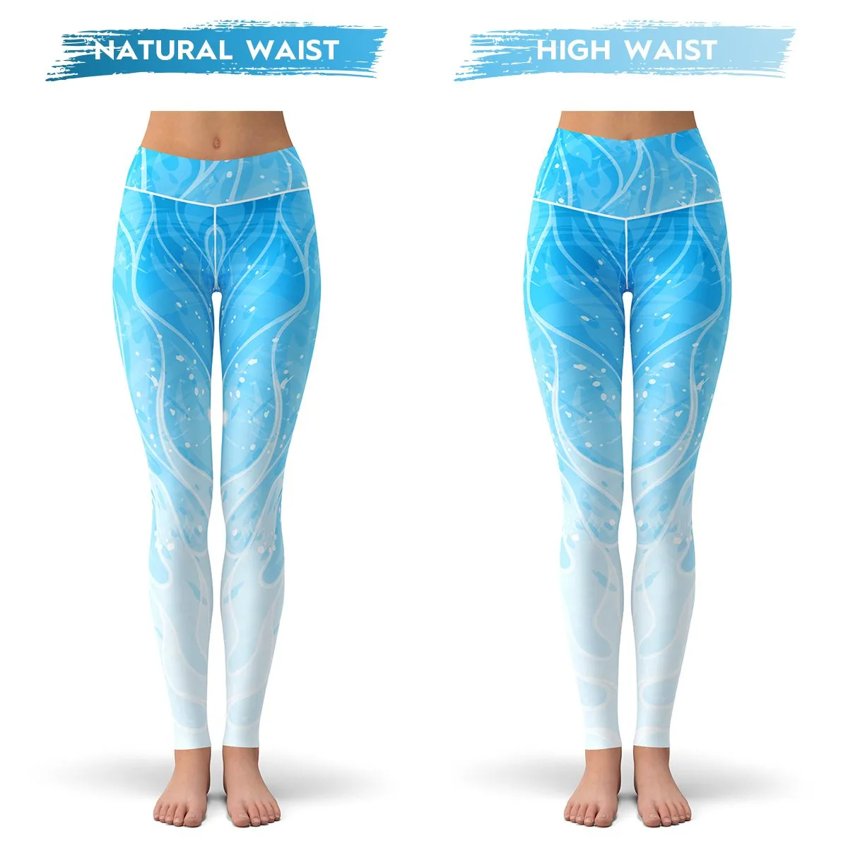 Blue Blaze Leggings
