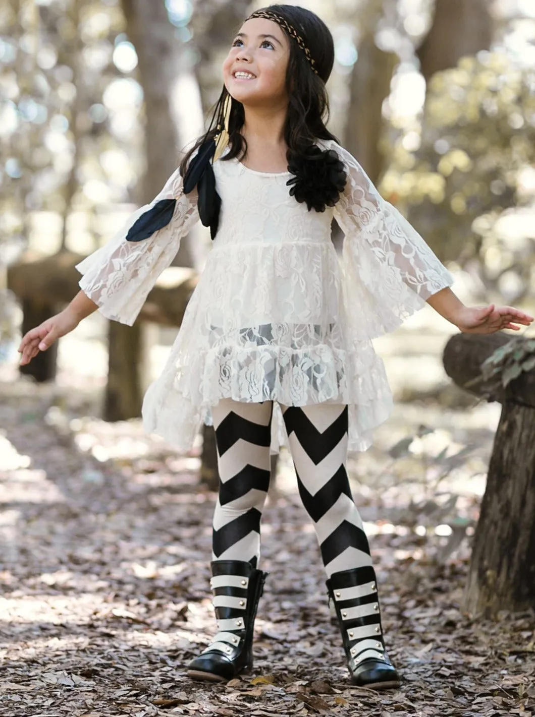 Boho Beautiful Tunic and Legging Set