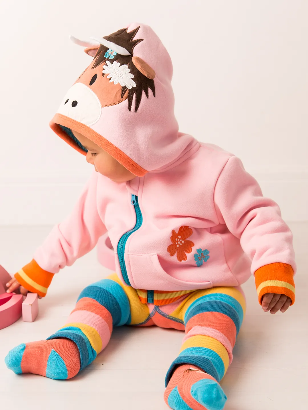 Bonnie Highland Cow Hoodie