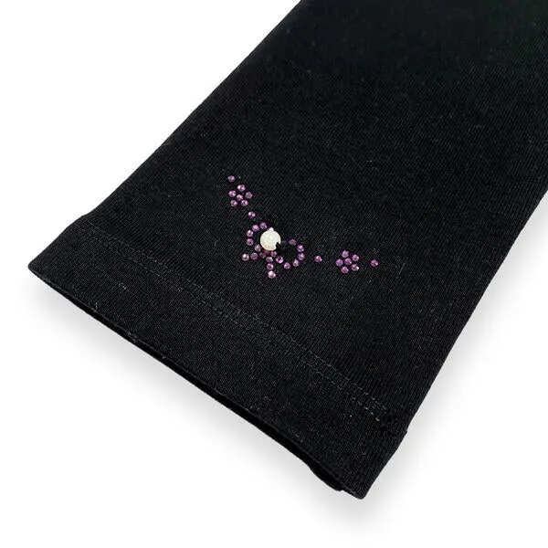 Bow Embellished Leggings