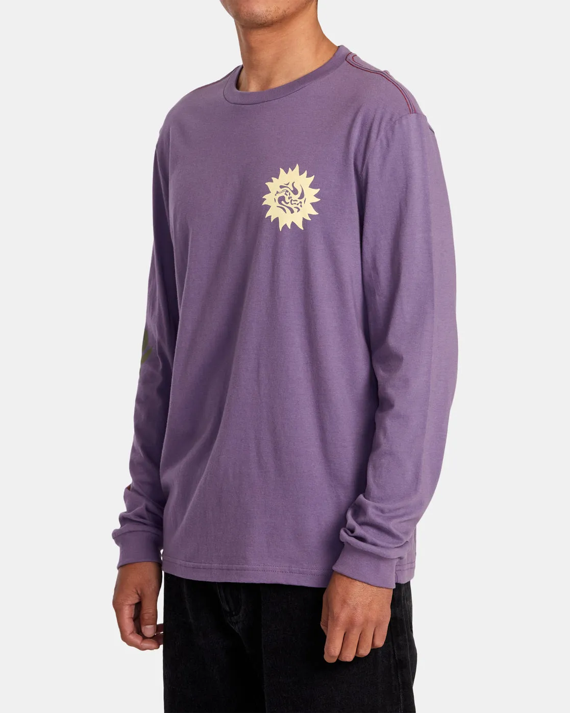 Breeze Long Sleeve Tee - Dusty Grape