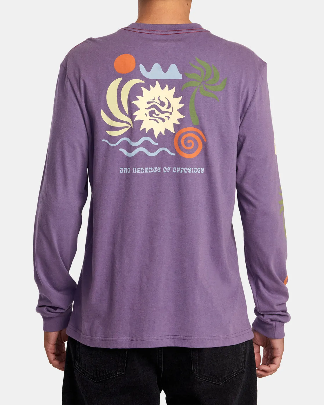 Breeze Long Sleeve Tee - Dusty Grape