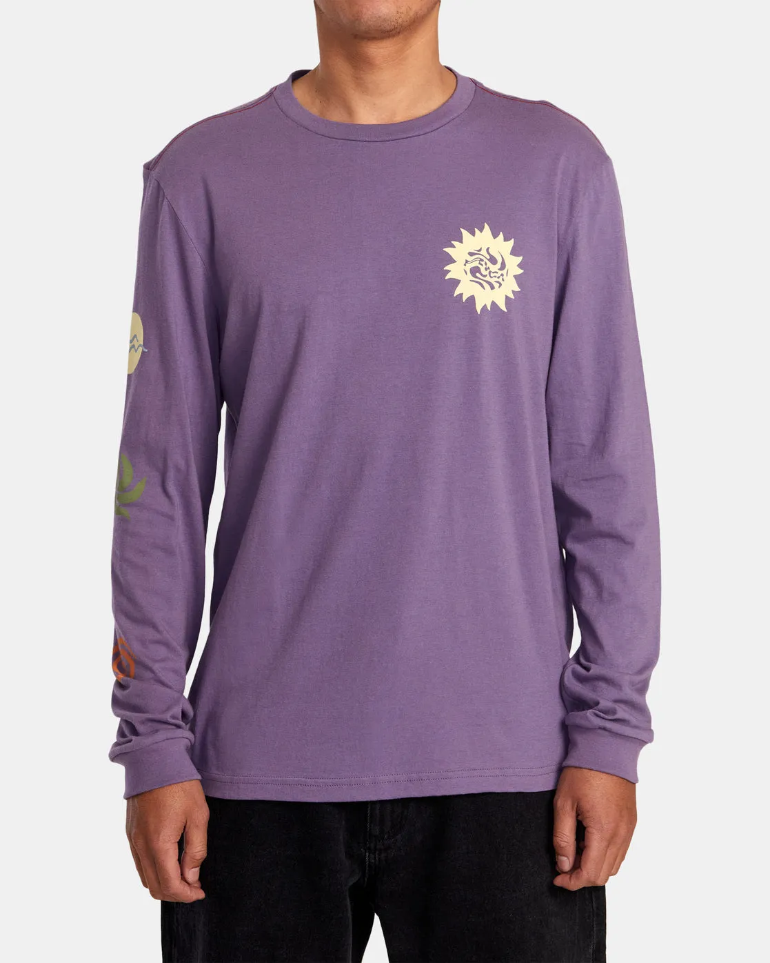 Breeze Long Sleeve Tee - Dusty Grape