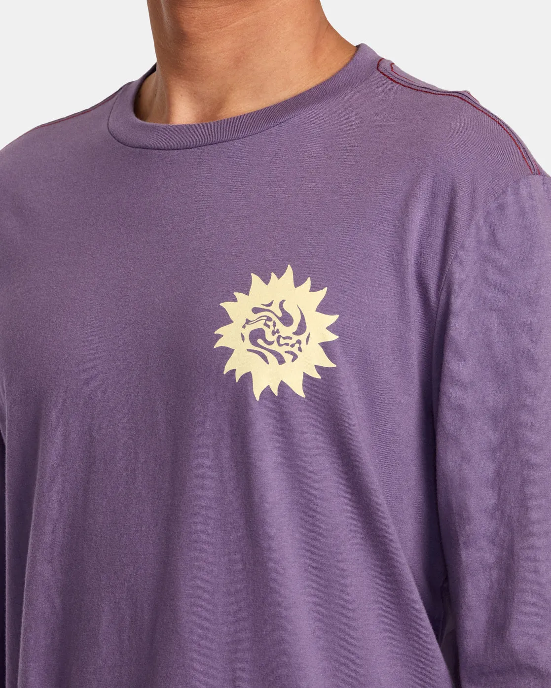 Breeze Long Sleeve Tee - Dusty Grape