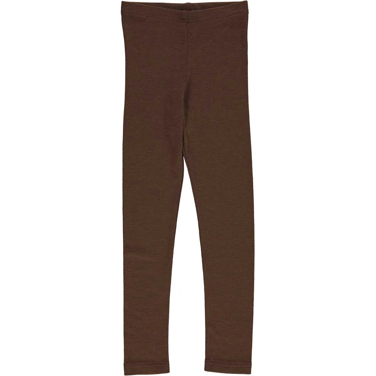 Brown Mist Merino Wool Leggings