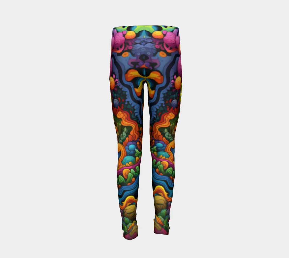 BUBBLEZ YOUTH LEGGINGS | ACIDMATH AI