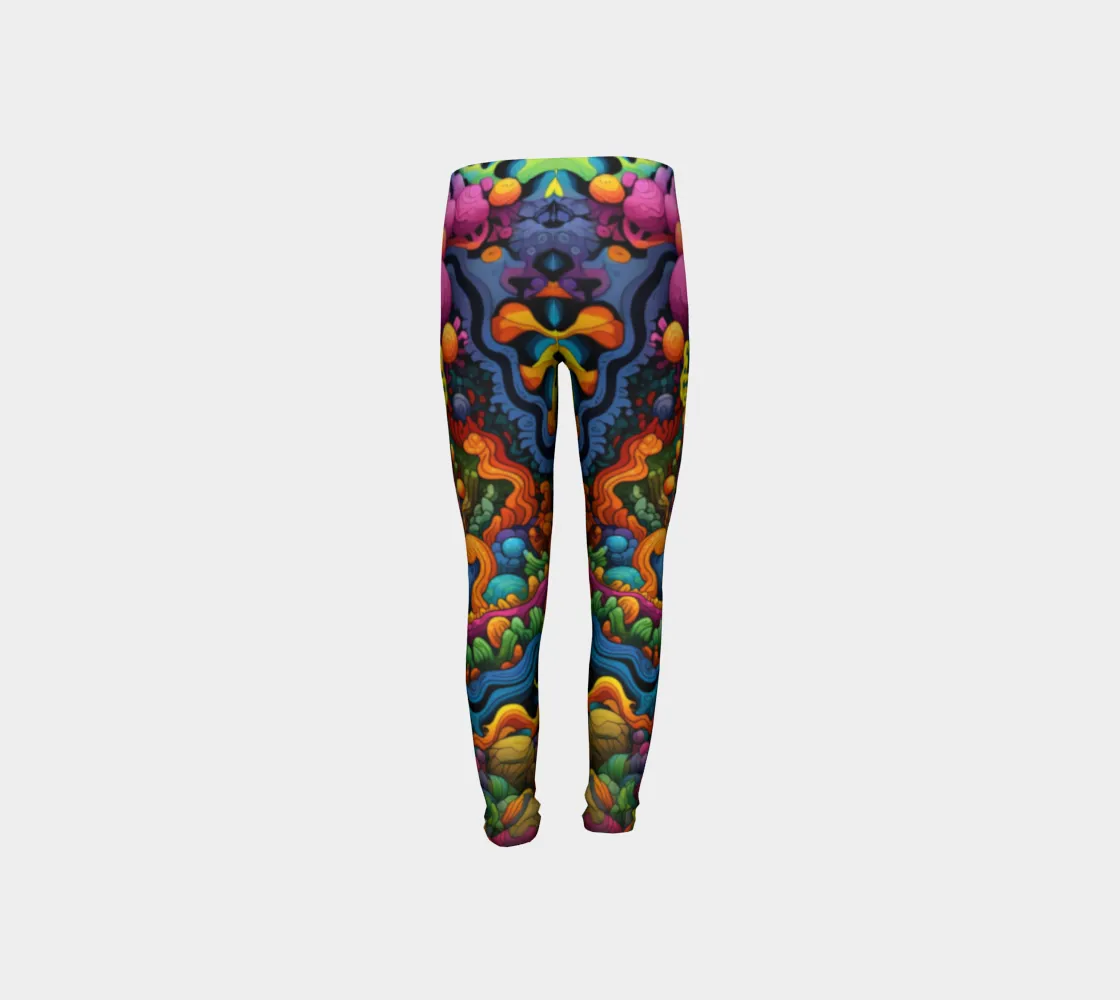 BUBBLEZ YOUTH LEGGINGS | ACIDMATH AI