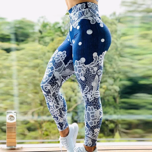 Butterfly Print Leggings