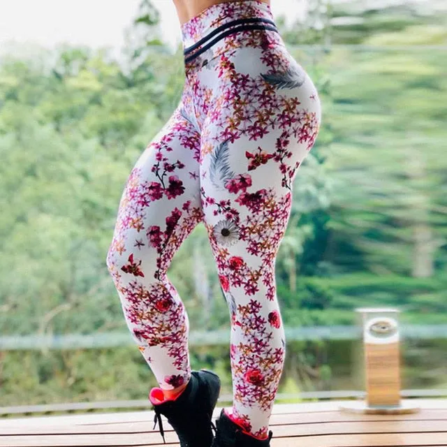 Butterfly Print Leggings
