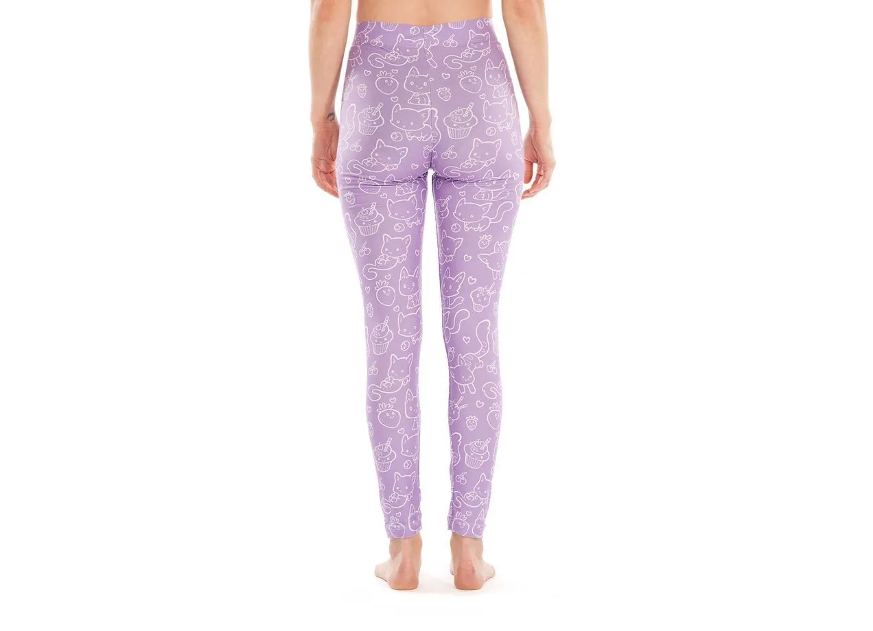 Cakes and Cats Legging