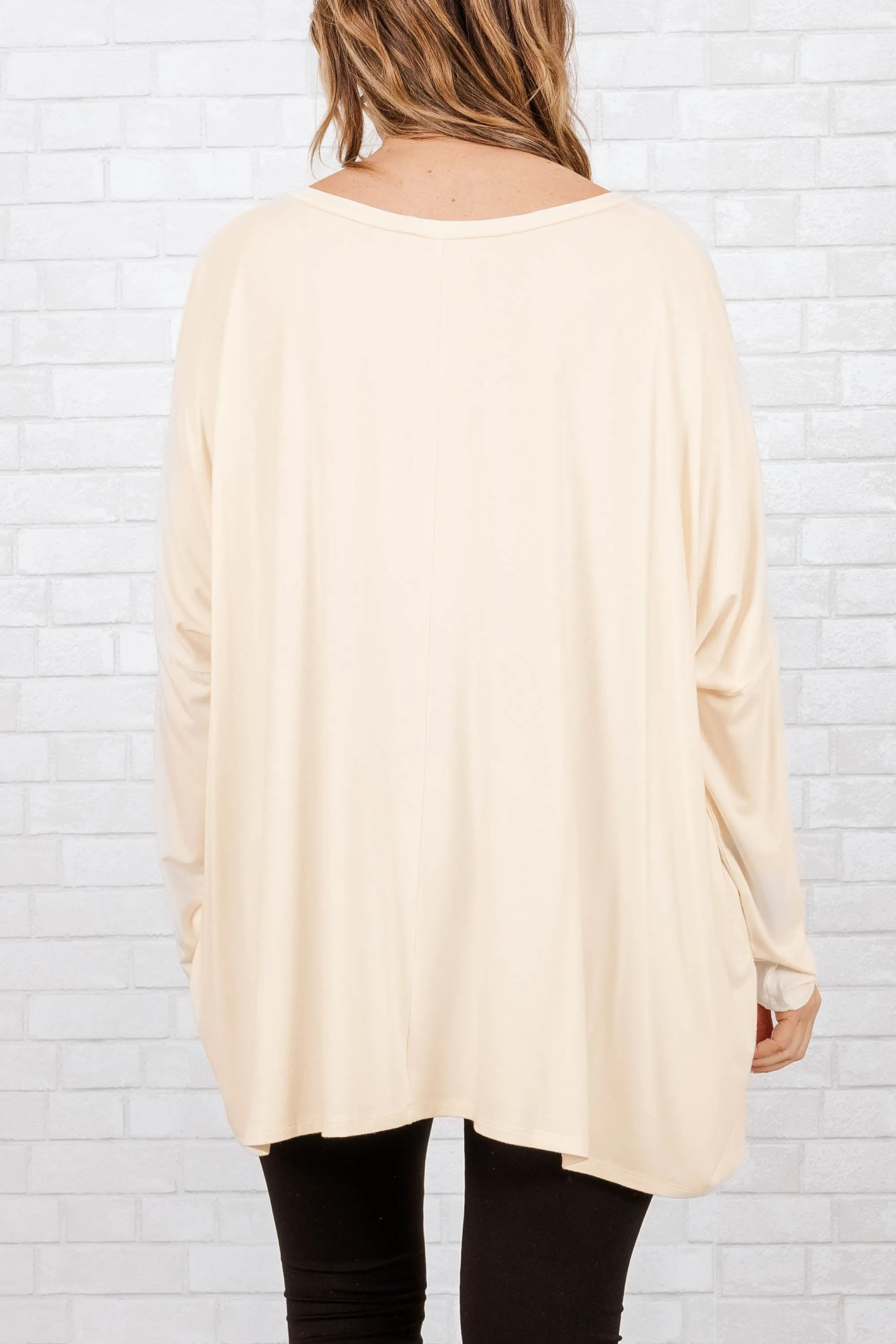 Call Me Today Top, Cream