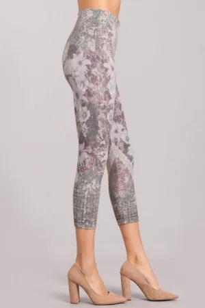 Capri/Short Rustic Floral Leggings