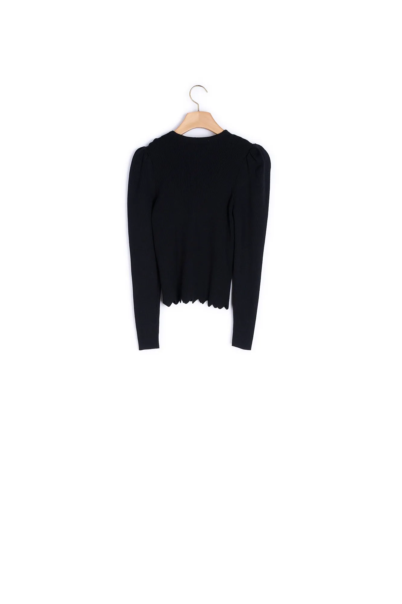 Cardigan court orné de perles