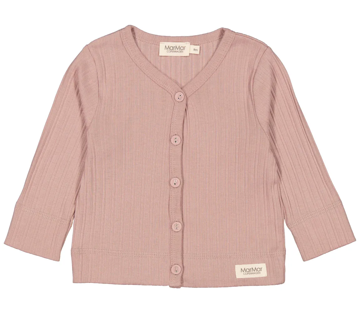 Cardigan LS, Cardigan  - Light Plum